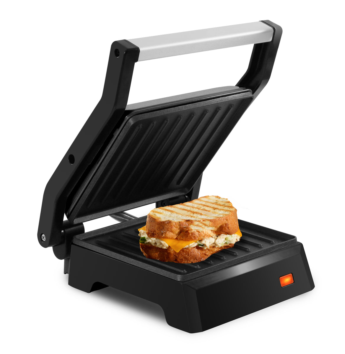 Elite Cuisine Panini Grill. Contact Grill. 180° Indoor Grill [EPN-2976] –  Shop Elite Gourmet - Small Kitchen Appliances