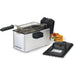 Electric Immersion Deep Fryer with fries
