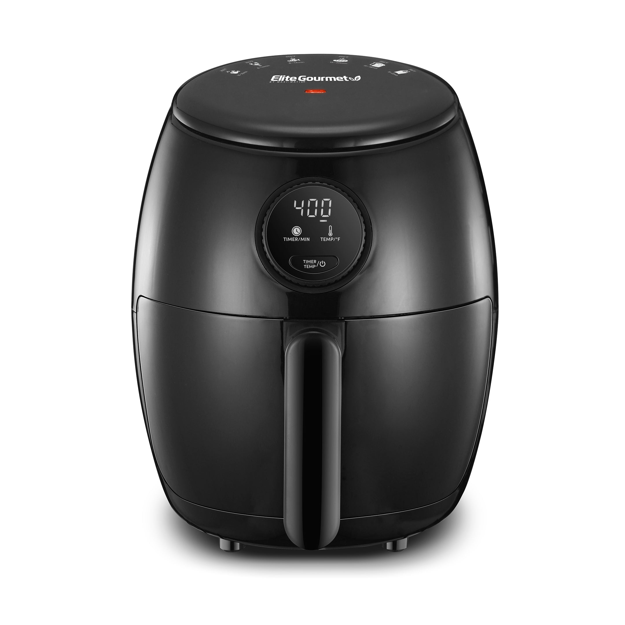 2.1 Qt Programmable Digital Air Fryer – Shop Elite Gourmet - Small
