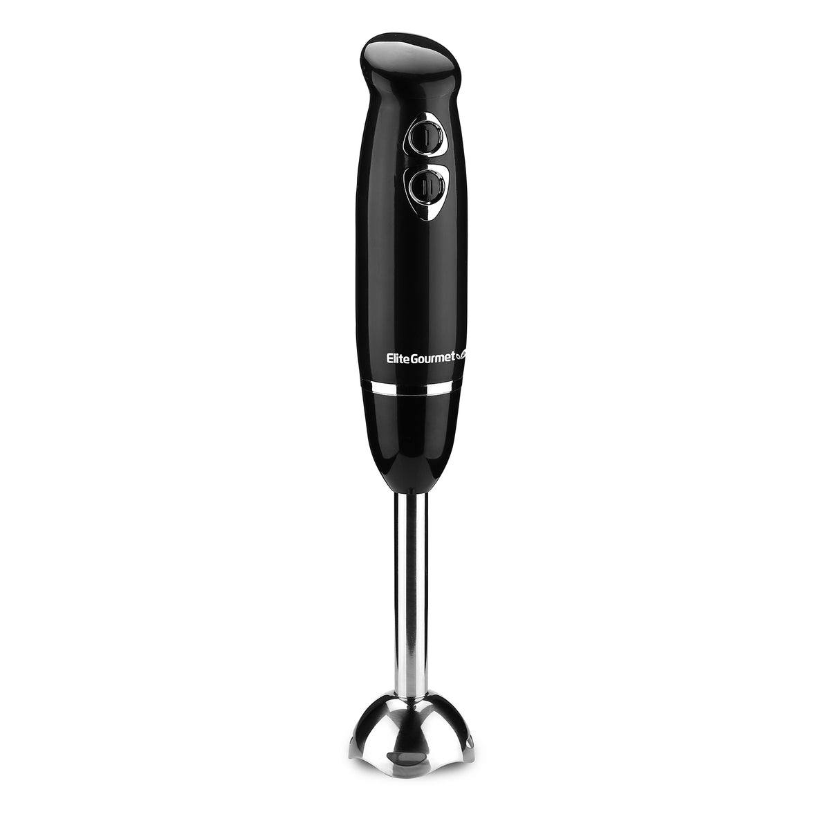 Elite Gourmet EHB1023 Immersion Hand Blender 300 Watts 2 Speed Mixing with Detachable Blades, Detachable Wand Stick Mixer, Smoothies, Baby Food