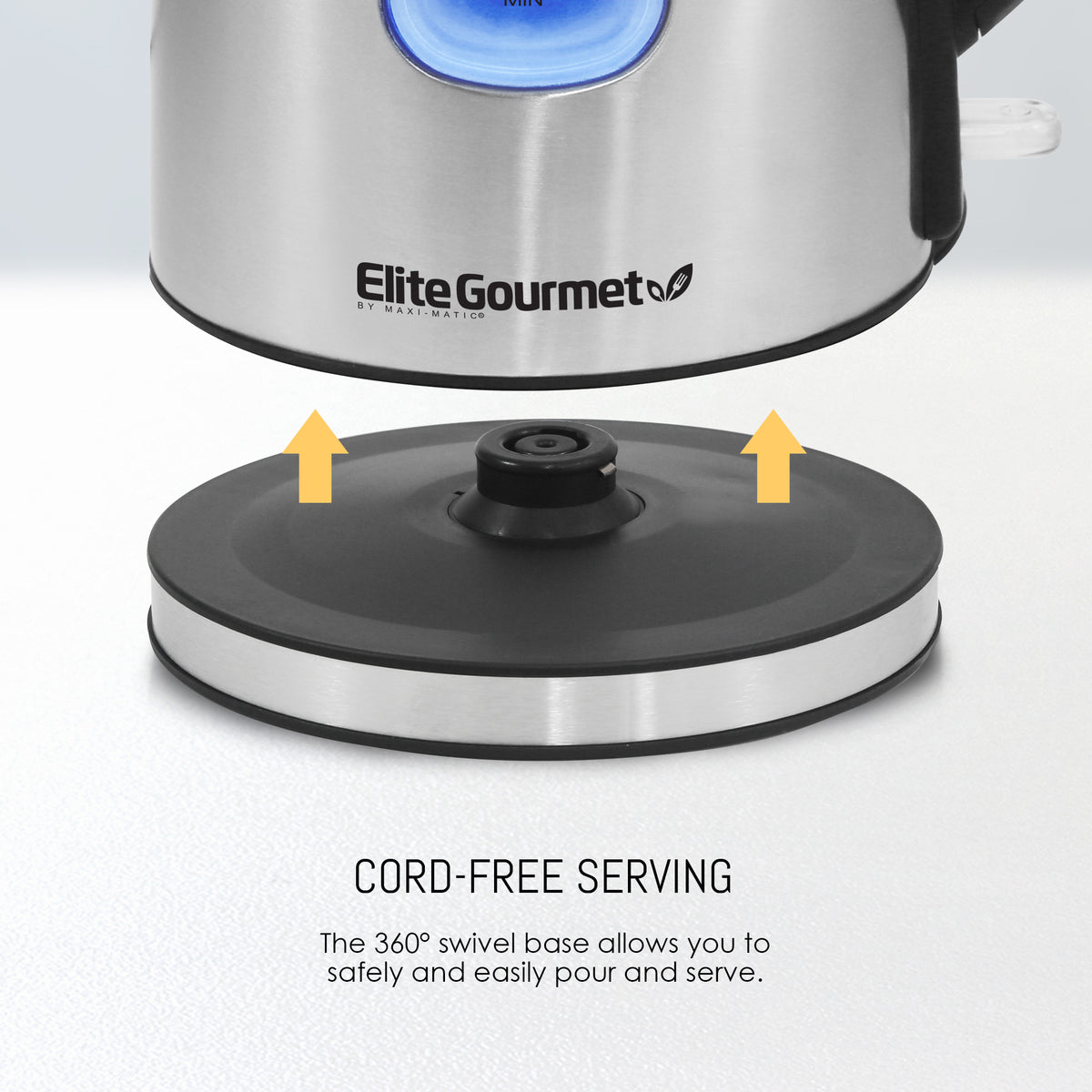 Elite Gourmet EKT-1271 Liter Electric Kettle User Manual