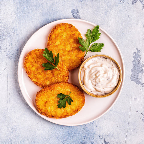 Air Fried Crispy Mashed Potato Croquettes Recipe