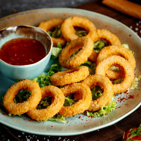 Crispy Air Fryer Onion Rings – No Deep Fryer Needed!