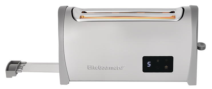 4-Slice Digital Long Slot Toaster, Wide Slots