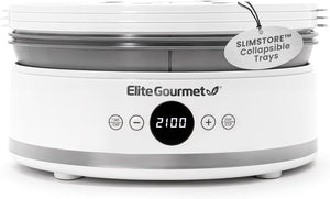 5 Tier Digital Food Dehydrator with BPA Free SlimStore™ Collapsible Trays