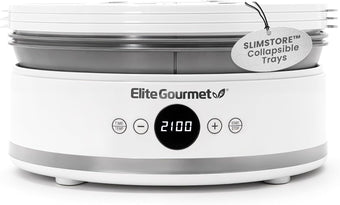 5 Tier Digital Food Dehydrator with BPA Free SlimStore™ Collapsible Trays