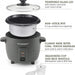 6-Cup Ceramic Rice Cooker