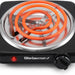 Countertop Single Electric Coiled Burner