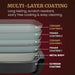 15" x 12" x 4" Electric Skillet, Xtra Deep Dish, Ceralast™ PFAS Free Ceramic