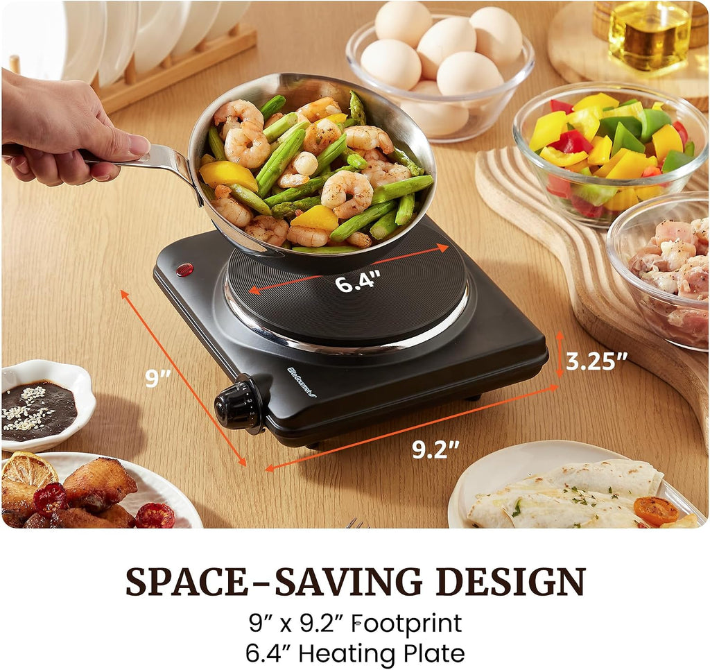 Countertop Single Electric Flat Burner