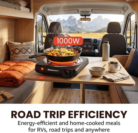 Countertop Single Electric Coiled Burner