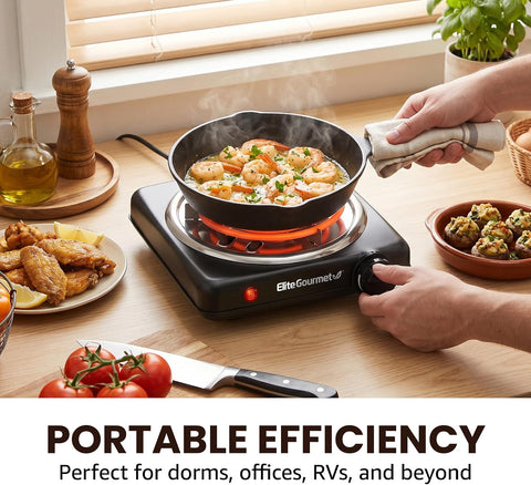 Countertop Single Electric Coiled Burner