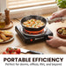 Countertop Single Electric Coiled Burner