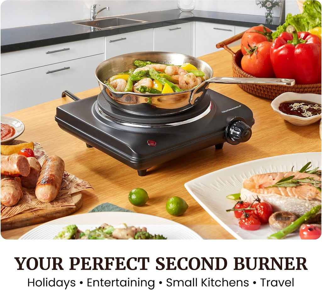 Countertop Single Electric Flat Burner