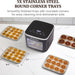 Digital Food Dehydrator with 5 Stainless Steel Trays