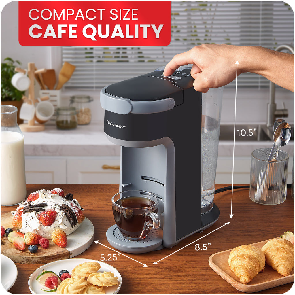 2-in-1 Personal Single-Serve Capsule Coffee Maker