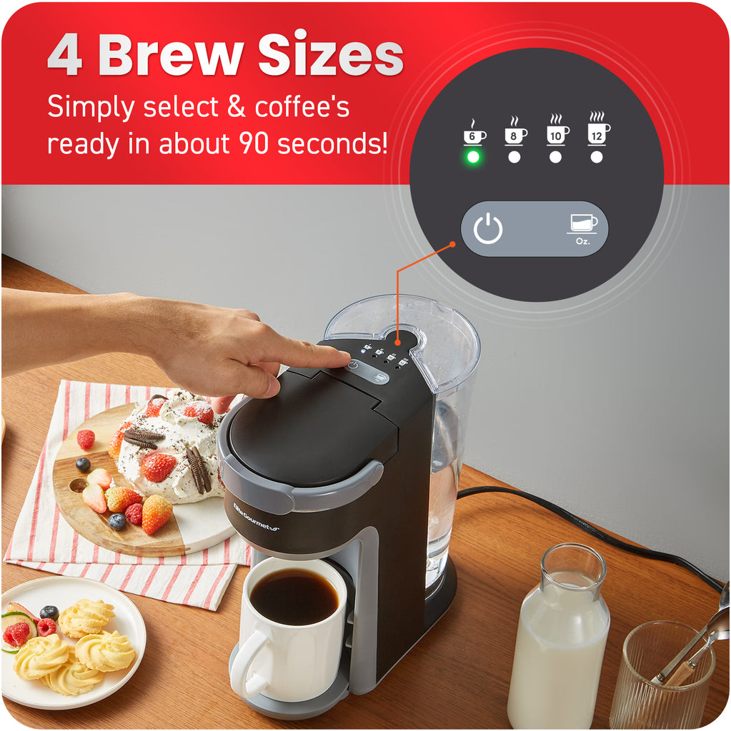 2-in-1 Personal Single-Serve Capsule Coffee Maker