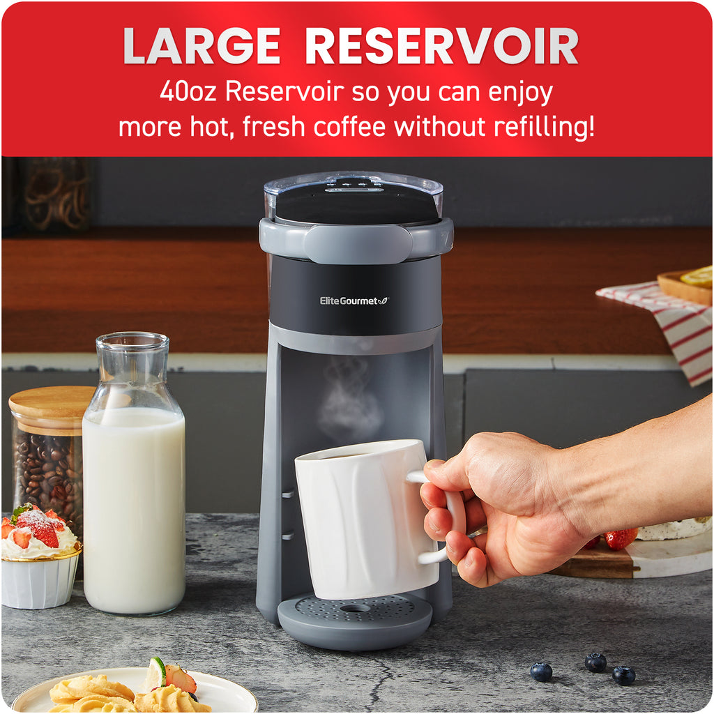 2-in-1 Personal Single-Serve Capsule Coffee Maker