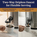 100 Cup Stainless Steel Coffee Urn with Dispenser
