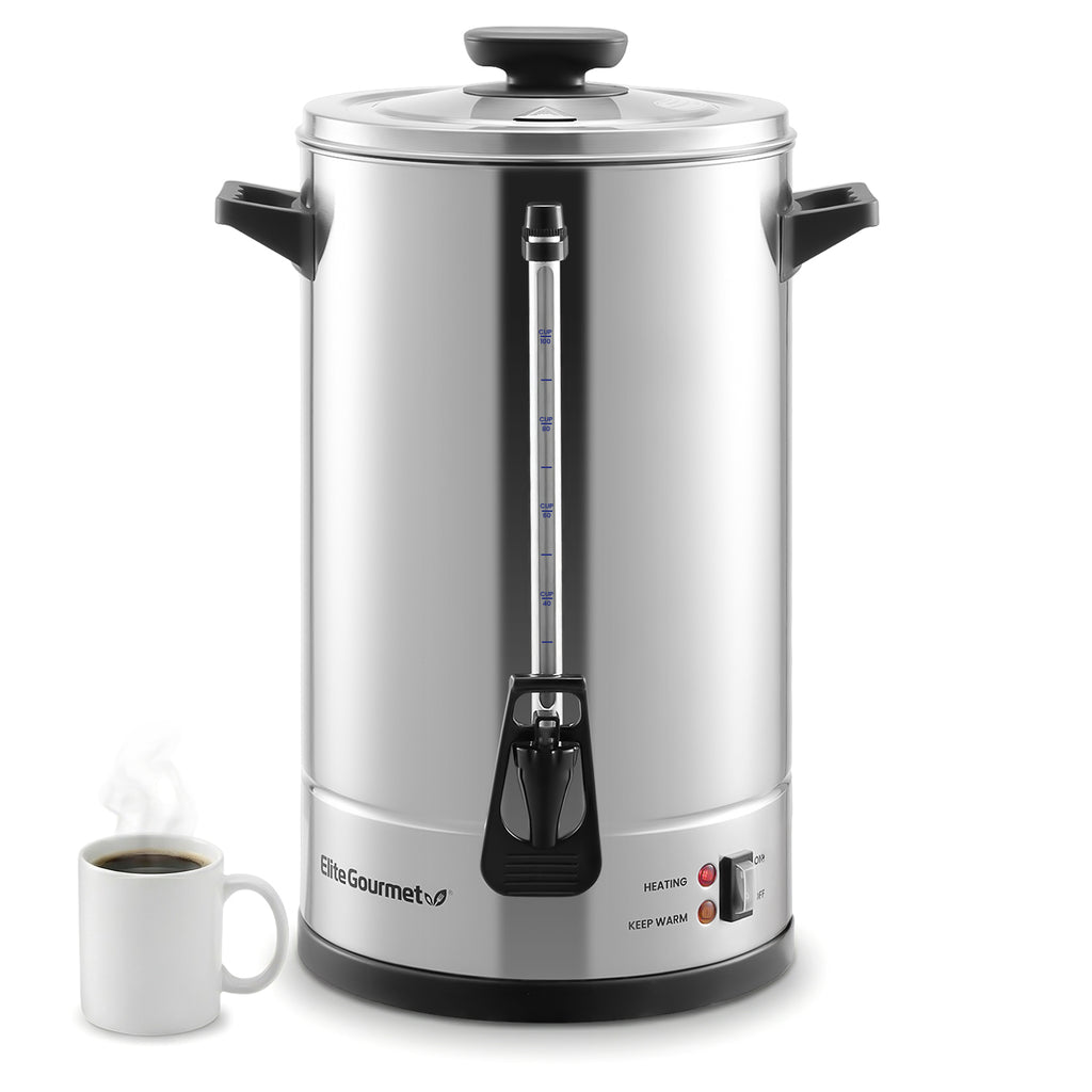 100 Cup Stainless Steel Coffee Urn with Dispenser