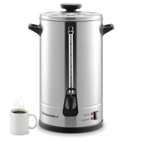 100 Cup Stainless Steel Coffee Urn with Dispenser