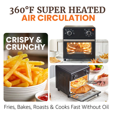 Compact 8.5Qt Air Fryer Oven