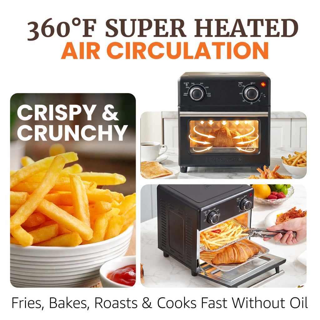 Compact 8.5Qt Air Fryer Oven