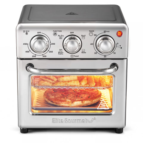 Compact 8.5Qt Air Fryer Oven (Stainless Steel)