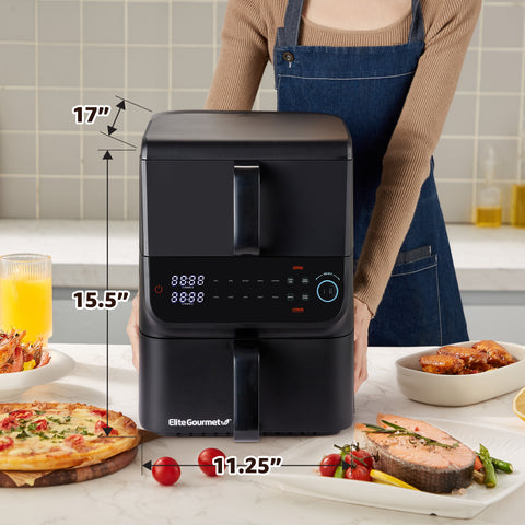 10.5Qt. Double Stack Air Fryer Oven