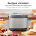 2 Lb Programmable Bread Maker Machine, 3 Loaf Sizes, 19 Menu Functions, Stainless Steel