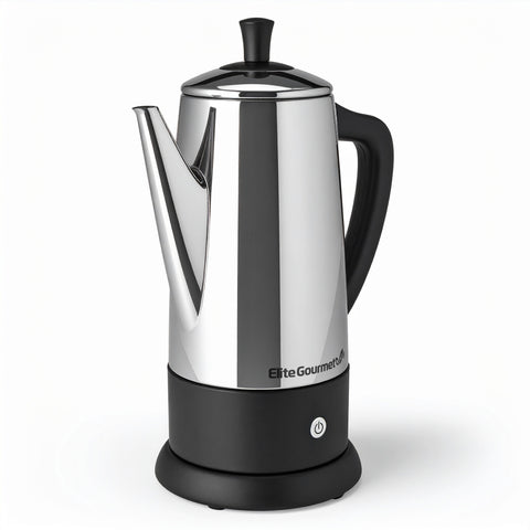 12 Cup Stainless Steel Electric Coffee Percolator