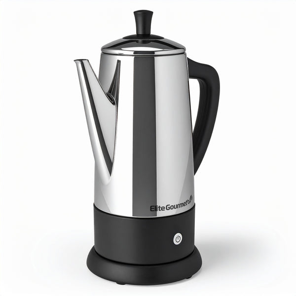 12 Cup Stainless Steel Electric Coffee Percolator