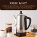 12 Cup Stainless Steel Electric Coffee Percolator