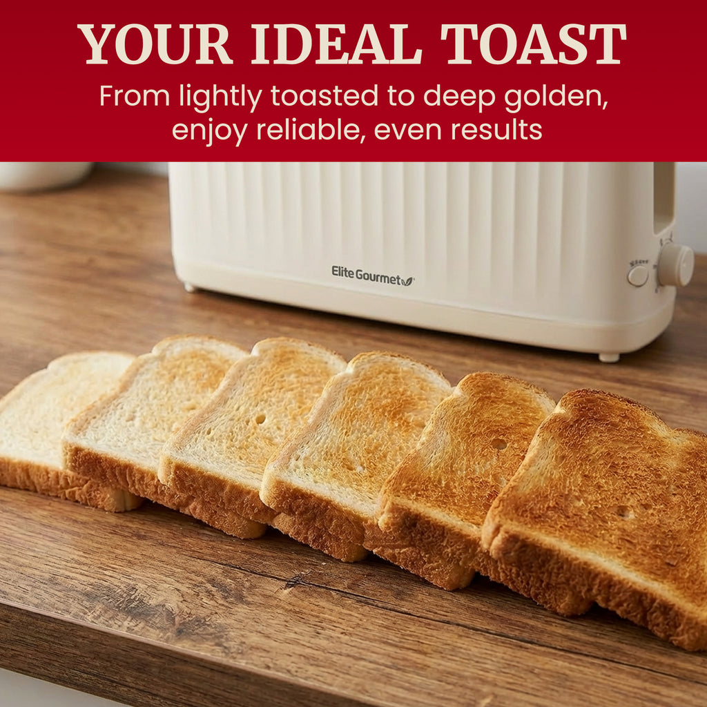 SLIMTOAST™ 2-Slice Long Slot Toaster