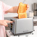 2 Slice Digital Stainless Steel Toaster with Touch Panel