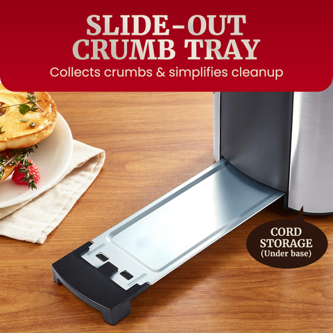 2-Slice Slim, Long Slot Toaster