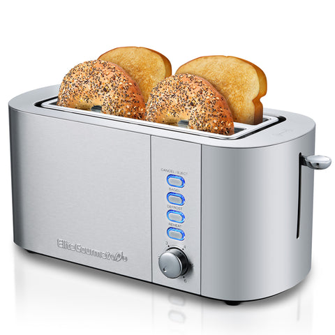 Digital Long Slot 4 Slice Toaster