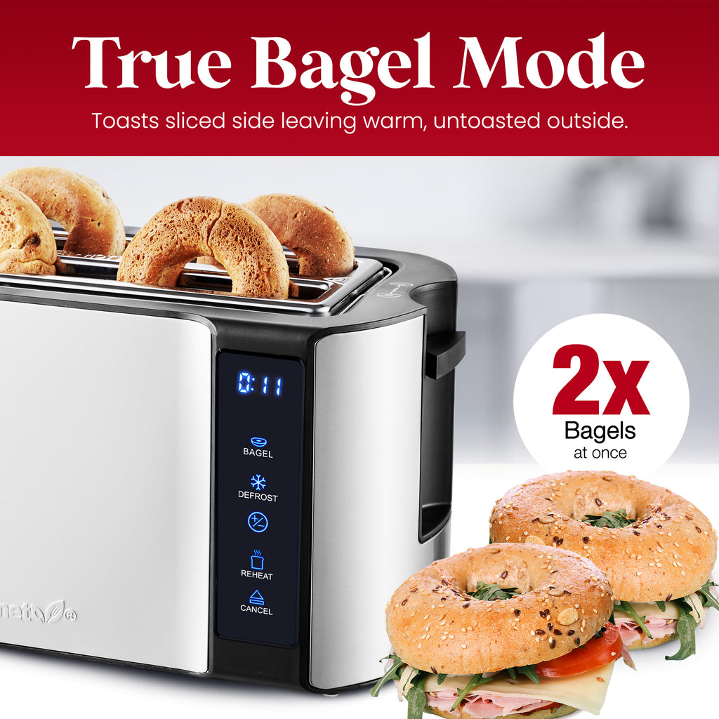 Digital Long Slot 4 Slice Toaster ECT5322