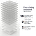 10 Tier Digital Food Dehydrator with Stainless Steel Trays