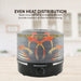 5 Tier Food Dehydrator with Adjustable Temperature Controls