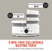 5 Tier Digital Food Dehydrator with BPA Free SlimStore™ Collapsible Trays