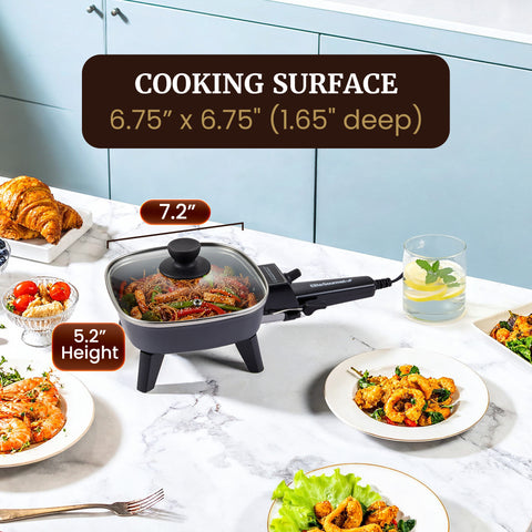 7" Nonstick Electric Skillet