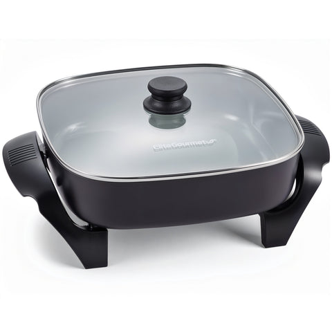 12" x 12" x 3" Ceralast™ PFAS Free Ceramic Electric Skillet