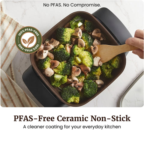 8" Ceramic Electric Skillet