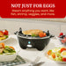 7-Egg Automatic Easy Egg Cooker, Steamer, Poacher (Black)