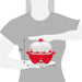 7-Egg Automatic Easy Egg Cooker, Steamer, Poacher (Red)