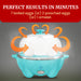 7-Egg Automatic Easy Egg Cooker, Steamer, Poacher (Teal)