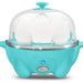 7-Egg Automatic Easy Egg Cooker, Steamer, Poacher (Teal)