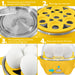 7-Egg Automatic Easy Egg Cooker, Steamer, Poacher (Yellow)