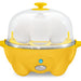 7-Egg Automatic Easy Egg Cooker, Steamer, Poacher (Yellow)